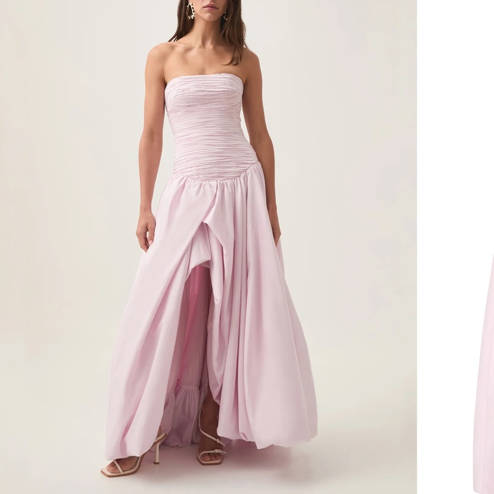 Aje Violette Bubble Hem Maxi Dress Size AU 10 / US 6